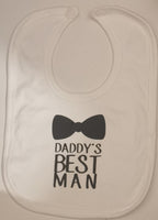 'Daddy's Best Man' bib