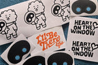 Jin of BTS edition stickers
