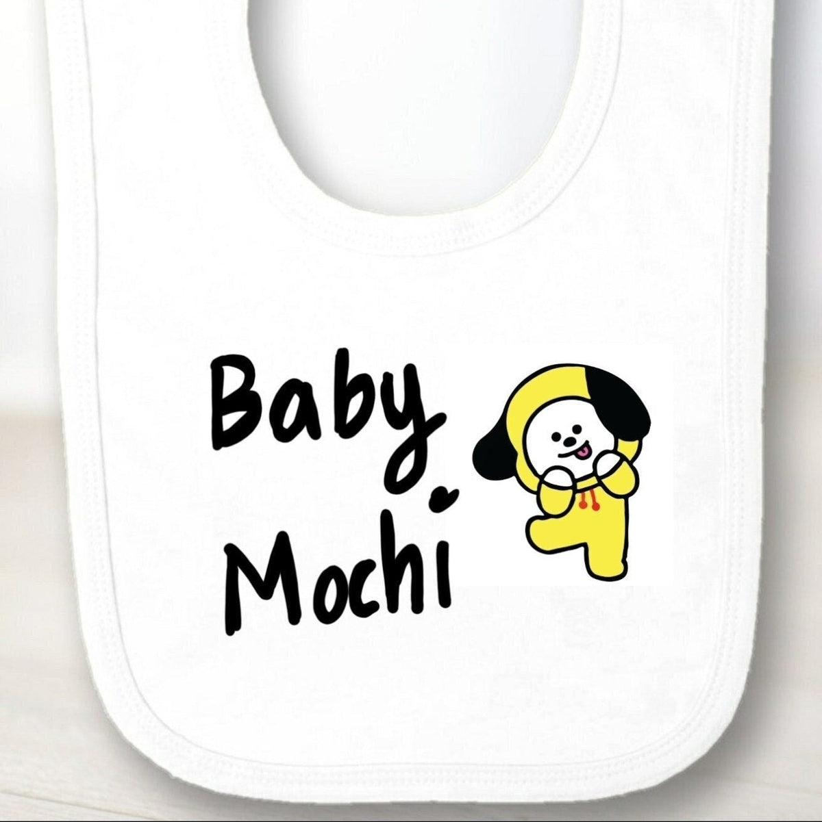 Baby Mochi baby bib - Fan made