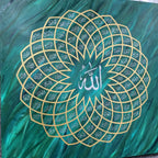 99 Names of Allah Canvas