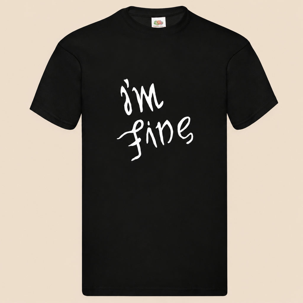 BTS-Inspired “I’m Fine / Save Me” Black T-Shirt