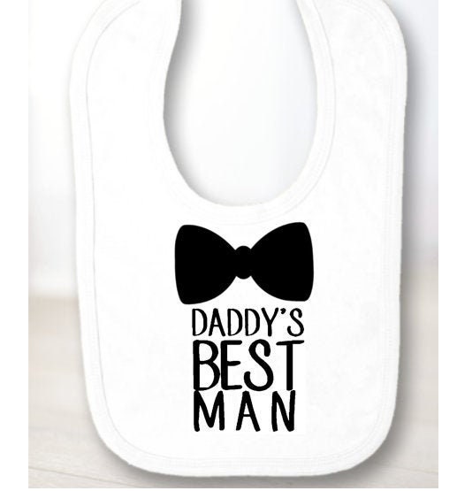 'Daddy's Best Man' bib