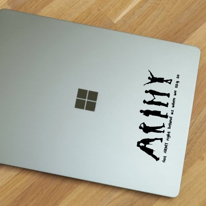 BTS-Inspired “ARMY” Vinyl Decal