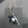 BTS inspired 7 keyring charm