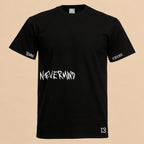 Jimin of BTS-Inspired “NEVERMIND” Black T-Shirt