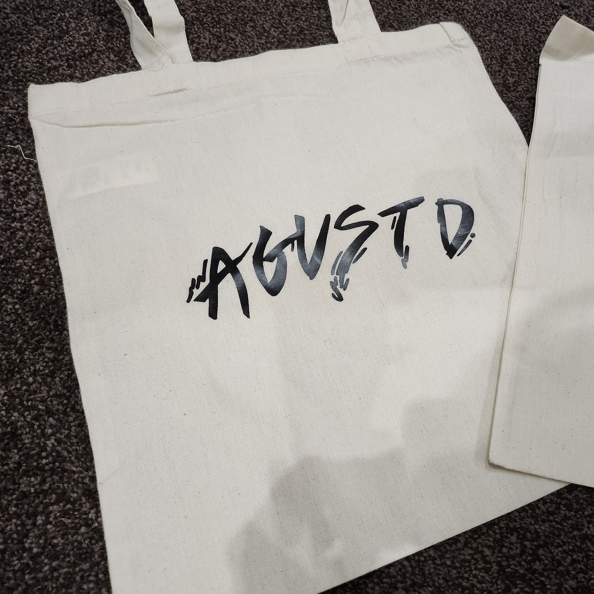 AGUSTD of BTS tote bag