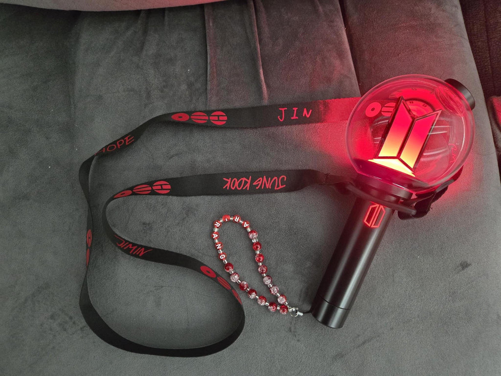 Arirang lightstick holder, lanyard BTS