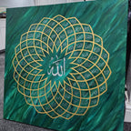 99 Names of Allah Canvas