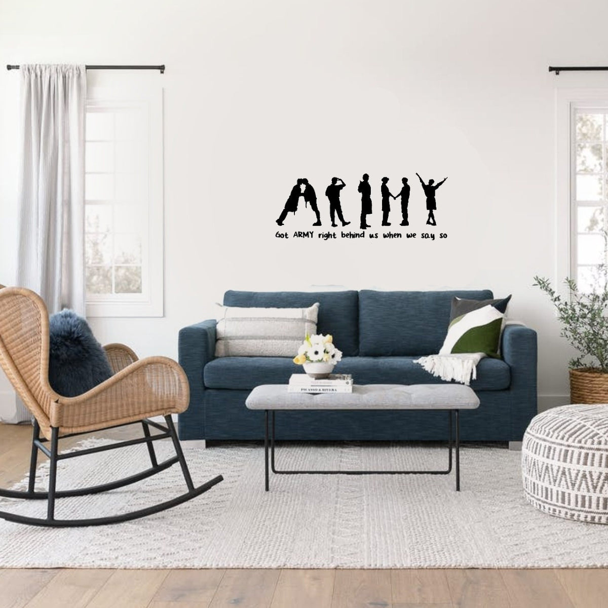 BTS-Inspired “ARMY” Vinyl Decal