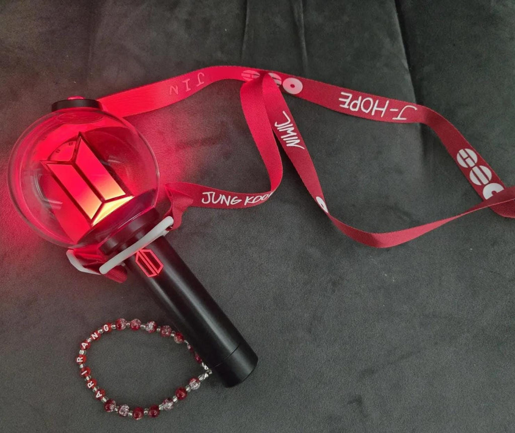 Arirang lightstick holder, lanyard BTS