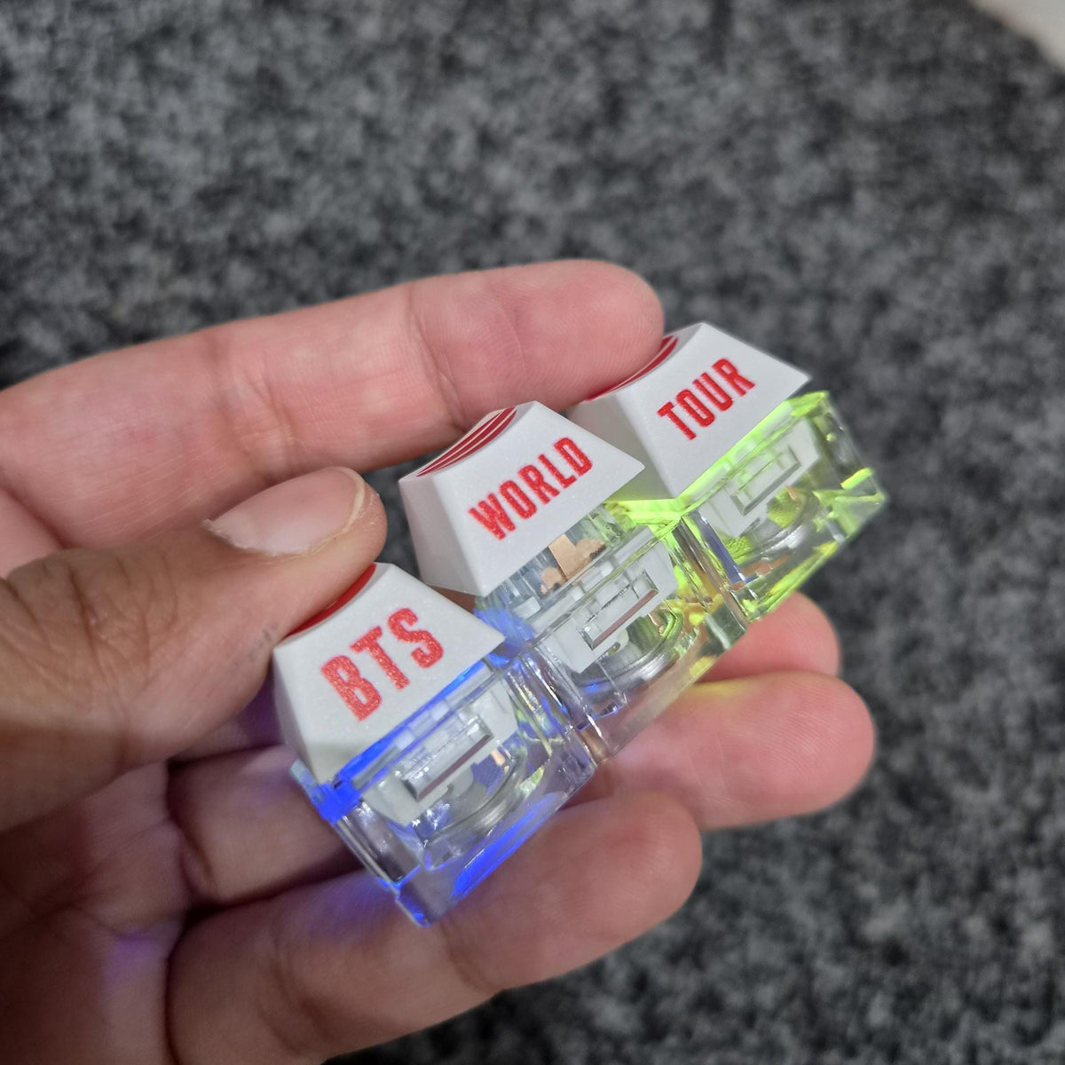 BTS ARIRANG Fidget Clicker Keyring