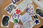 Jin of BTS edition stickers