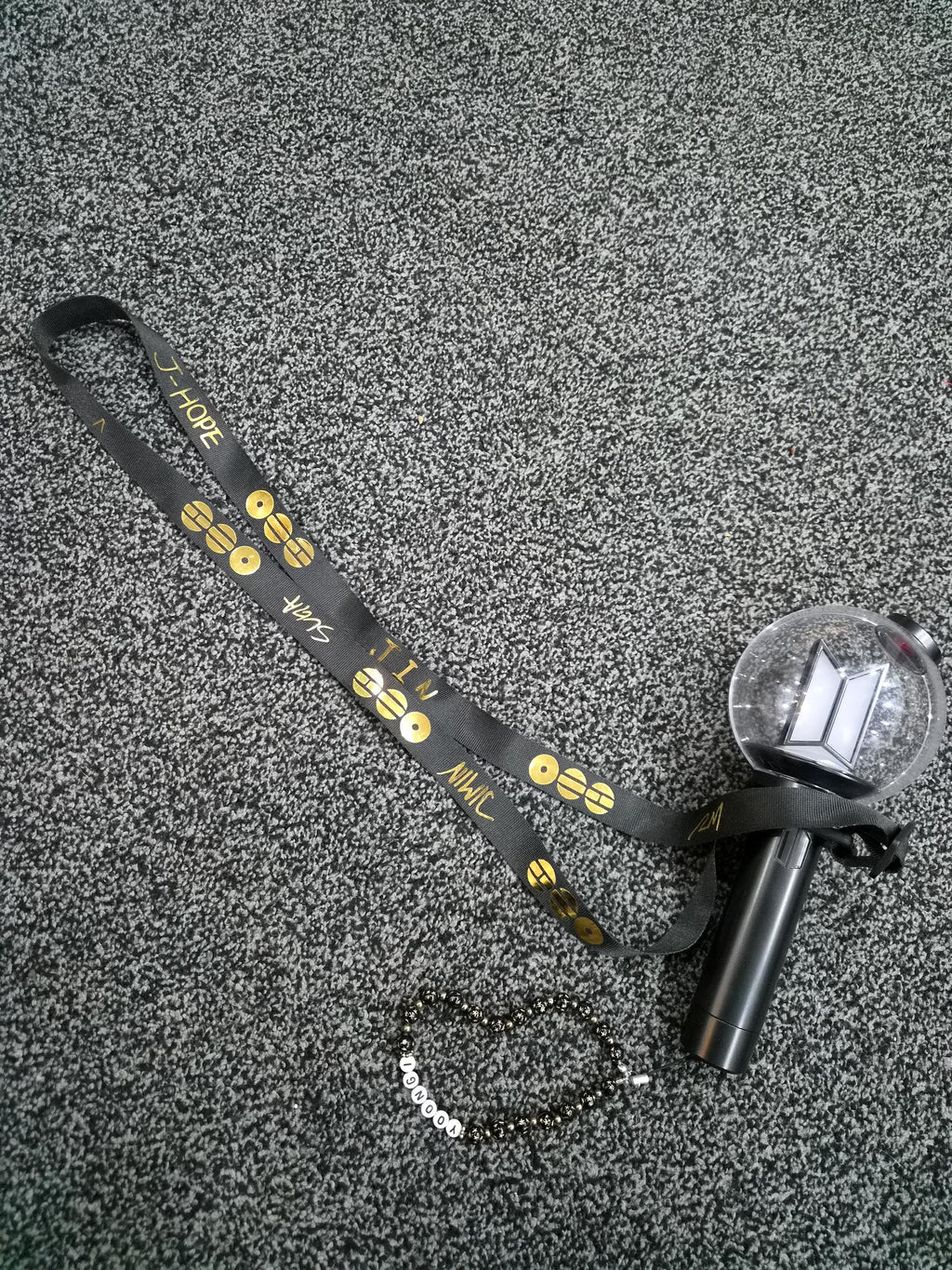 Arirang lightstick holder, lanyard BTS