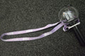 Arirang lightstick holder, lanyard BTS- purple and white