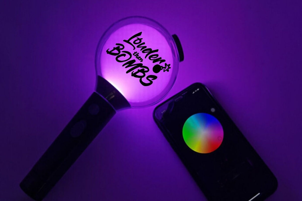 Louder than bombs sticker Euphoria / ARMY Bomb Decal
