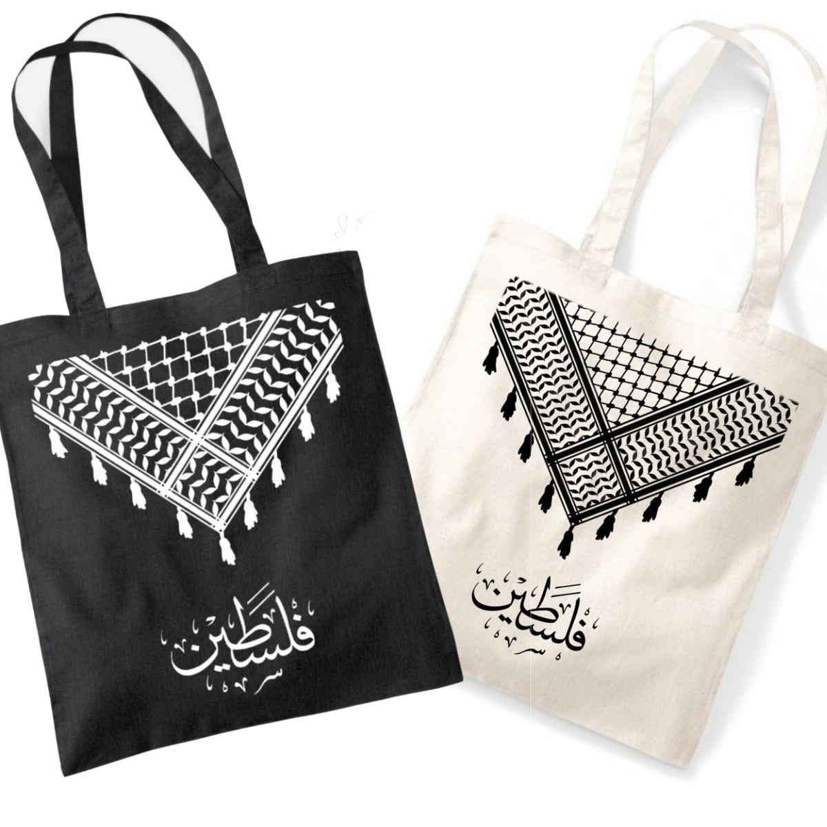 Palestine Keffiyeh Tote Bag