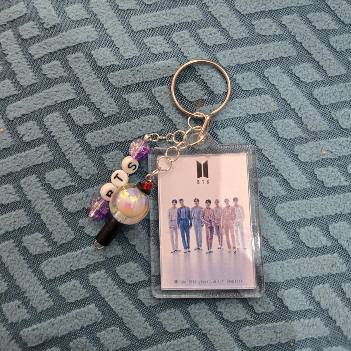 BTS edition keyring charm