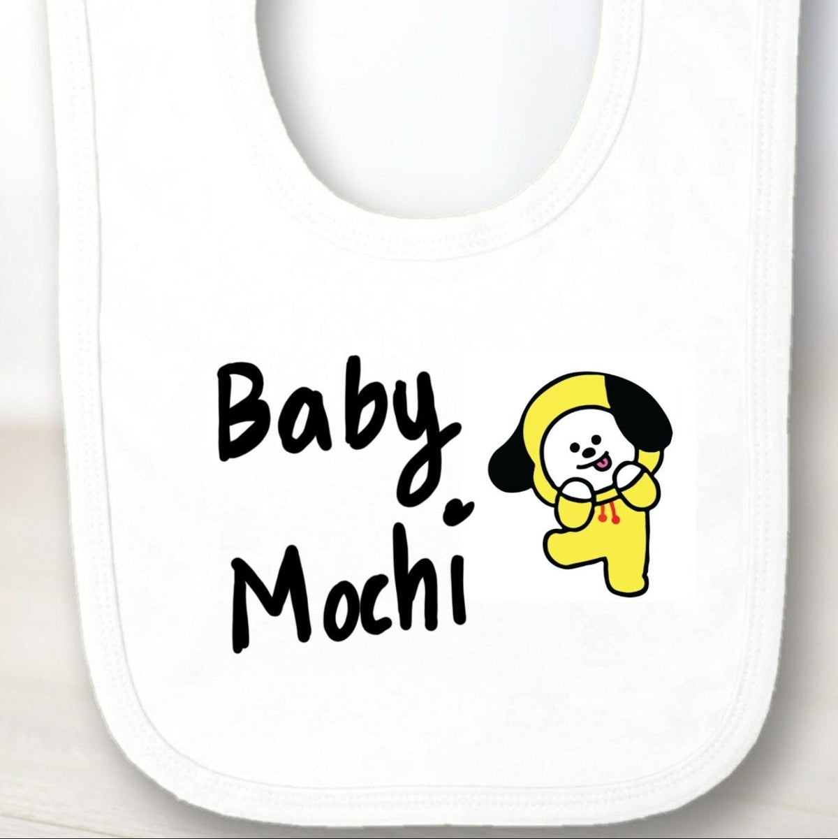 Baby Mochi baby bib - Fan made