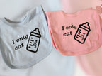 'I only eat halal' bib