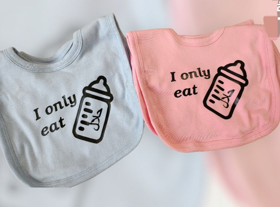 'I only eat halal' bib
