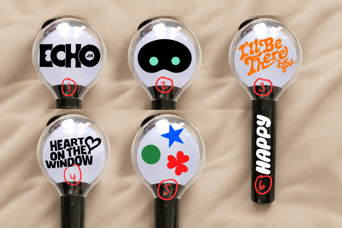 Jin of BTS edition stickers